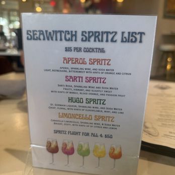 Seawitch - Spritzes - Seafood Near Me - New Orleans, Louisiana Seawitch - Spritzes - Seafood Near Me - New Orleans, Louisiana
