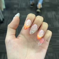 Blue Ocean Nails Bar - Gel x almond