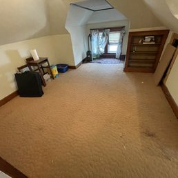 Cleaned up attic space