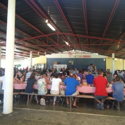 Sagra Del Tortello Sagginale - Il tendone che ospita la sagra