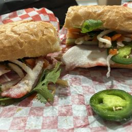 Combo bahn mi. They hooked it up! Combo bahn mi. They hooked it up!
