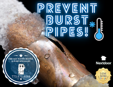Chicago Water Heater and Plumbing Specialist Logo