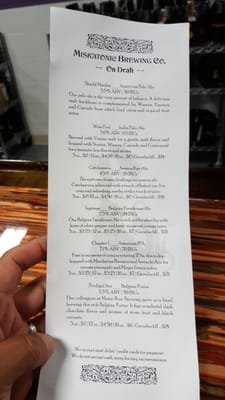 Menu photo 7 Miskatonic Brewing Darien, IL