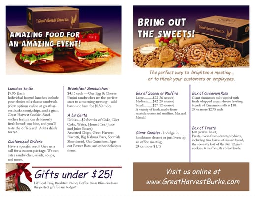 Menu photo 8 Great Harvest Bread Lorton, VA Menu photo 8 Great Harvest Bread Lorton, VA