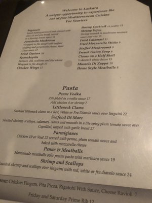 Menu photo 2 Laskara's Restaurant Wallingford, CT Menu photo 2 Laskara's Restaurant Wallingford, CT
