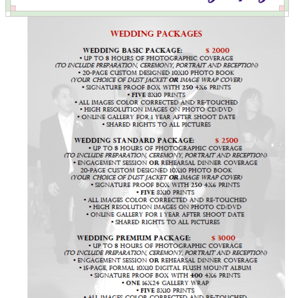Dare2Dream Photography - Wedding photography packages (page 1 of 2) - Event Photography Near Me - Chicago, Illinois