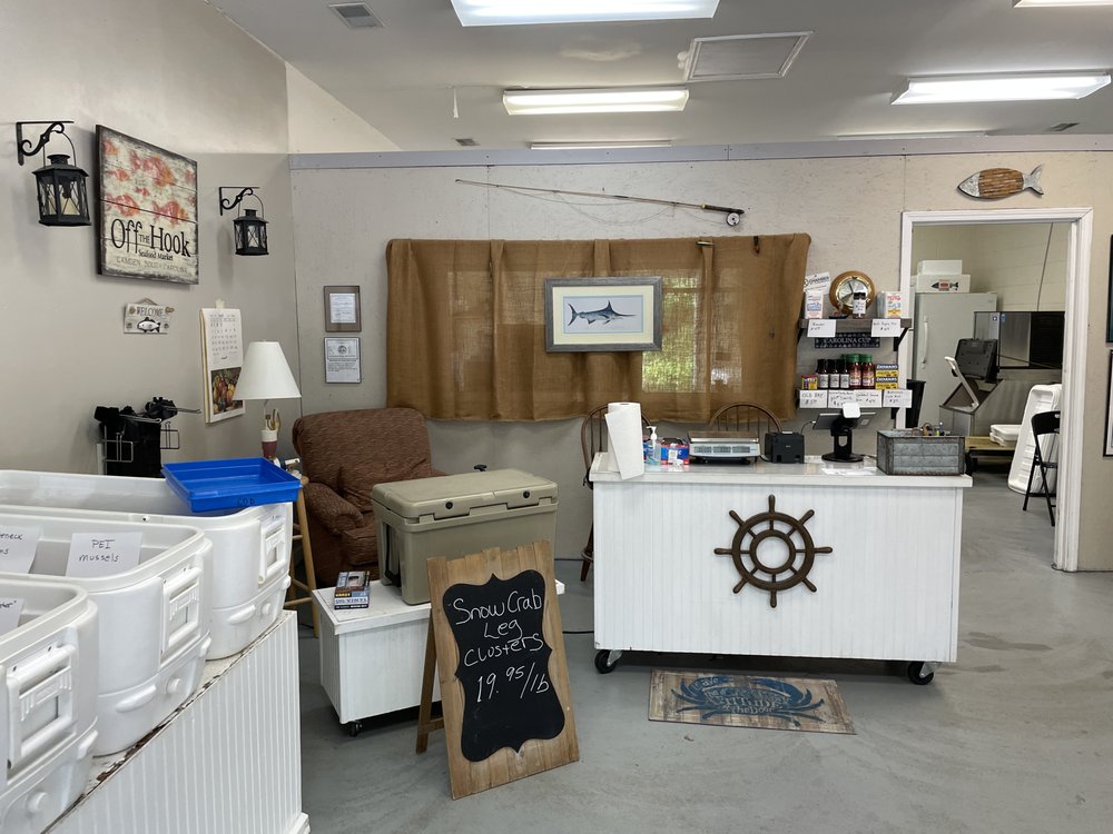 Off The Hook Seafood & Market Logo