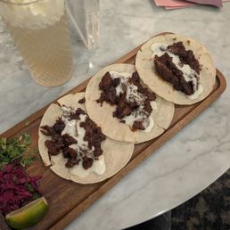 Chicken Gochujang Mole Tacos