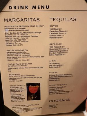 Menu photo 6 Grey Moss Inn Cocina Mexicana Helotes, TX