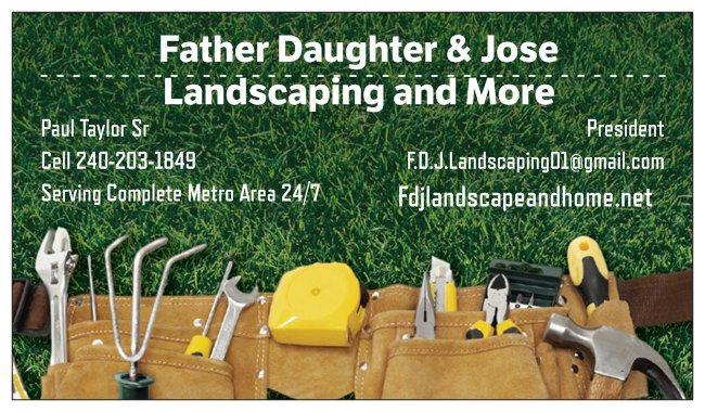 Slide of Father Daughter & Jose Landscaping and More