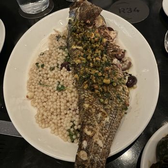 Row 34 - While fish and couscous - Seafood Near Me - Burlington, Massachusetts