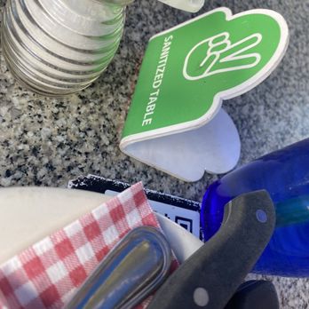 Spris Artisan Pizza - Lincoln Road - table has been sanitized - Pizza Near Me - Miami Beach, Florida Spris Artisan Pizza - Lincoln Road - table has been sanitized - Pizza Near Me - Miami Beach, Florida