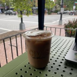 Iced Dirty Chai