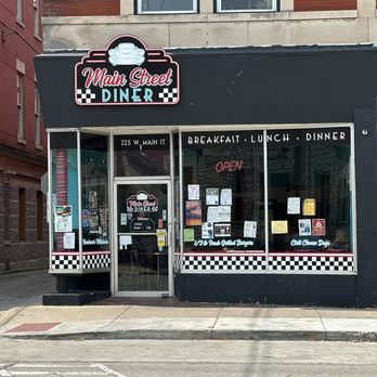 Main Street Diner - The outside of the diner - New American Near Me - Frankfort, Kentucky Main Street Diner - The outside of the diner - New American Near Me - Frankfort, Kentucky