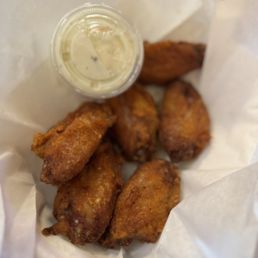 Kickin wings 6 pieces $ 13.50 6.21.26 Kickin wings 6 pieces $ 13.50 6.21.26