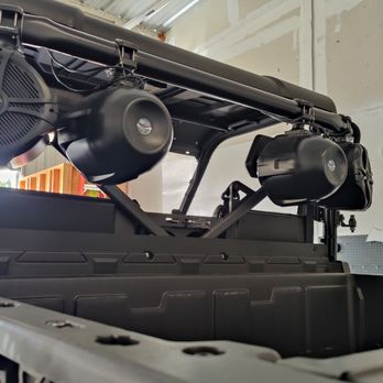 Citrus Tinting - Four Power Acoustik Waterproof speakers Installed in a CFMoto UForce1000 - Car Window Tinting Near Me - Dunnellon, Florida