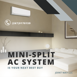 Joint Way Heating & Cooling - Get comfort and warmth for every room or space. Affordable and efficient Fujitsu units can transform your home.
Call us at (267)9170159