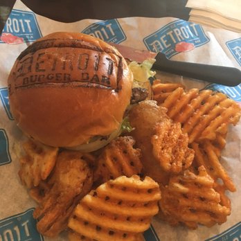 Old Detroit Burger Bar - Burger and waffle fries - Burgers Near Me - Lapeer, Michigan