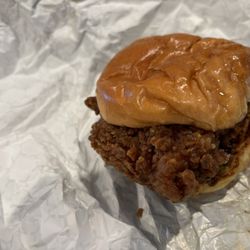 The Corner Store - Fried chicken sandwich