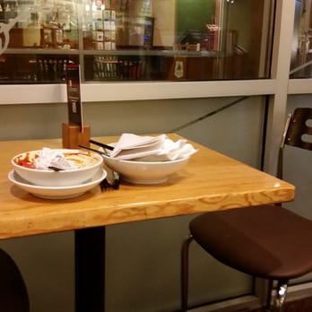 Noodles & Company - The normal unbussed table here. - Noodles Near Me - Aurora, Colorado Noodles & Company - The normal unbussed table here. - Noodles Near Me - Aurora, Colorado
