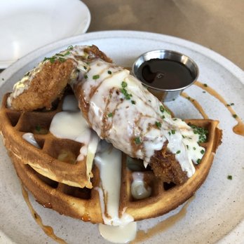 The Kitchen Step - Brunch Chicken & Waffles - Desserts Near Me - Jersey City, New Jersey