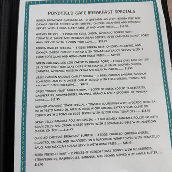 Pondfield Cafe - Breakfast & Brunch Near Me - Bronxville, New York Pondfield Cafe - Breakfast & Brunch Near Me - Bronxville, New York