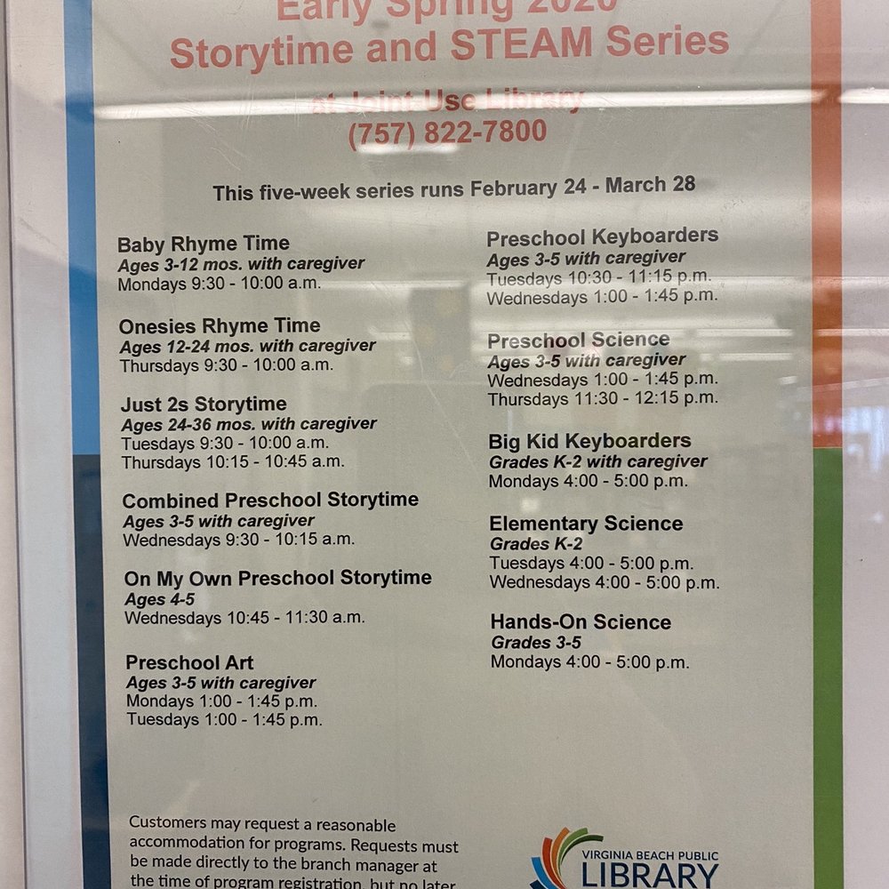 Joint-Use Library - Libraries Near Me - Virginia Beach, Virginia