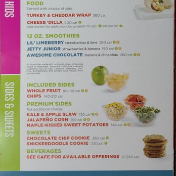 Tropical Smoothie Cafe - Tropical Smoothie Menu 4/4 - Juice Bars & Smoothies Near Me - Detroit, Michigan Tropical Smoothie Cafe - Tropical Smoothie Menu 4/4 - Juice Bars & Smoothies Near Me - Detroit, Michigan