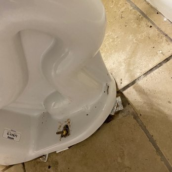 A-1 Plumbing - Close up of how they left my toilet. - Plumbing Near Me