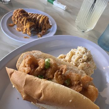 Moa Kai - Shrimp po boy and Mac salad - Hawaiian Near Me - Orlando, Florida Moa Kai - Shrimp po boy and Mac salad - Hawaiian Near Me - Orlando, Florida