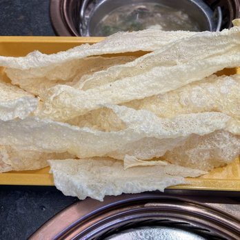 MooMoo Hot Pot - Fried tofu skin - Hot Pot Near Me - Irvine, California MooMoo Hot Pot - Fried tofu skin - Hot Pot Near Me - Irvine, California