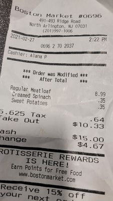 Boston Market by null