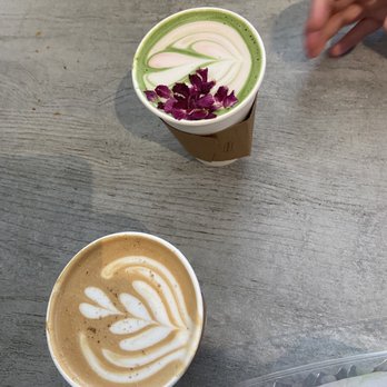 Ogawa Coffee - Matcha Rose Latte Chai Latte - Coffee & Tea Near Me - Boston, Massachusetts