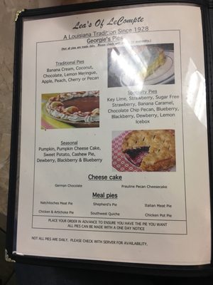 Menu photo 2 Lea's of Monroe Monroe, LA Menu photo 2 Lea's of Monroe Monroe, LA