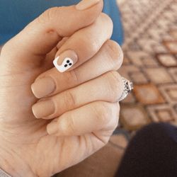 Venus Nail Salon - Hand painted ghost design