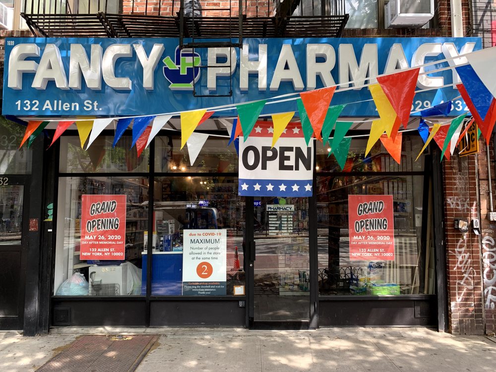 1699 FANCY PHARMACY Updated September 2024 132 Allen St, New York