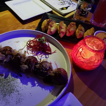 Umami - Veggie gyoza and a maki roll - Sushi Bars Near Me - Pittsburgh, Pennsylvania