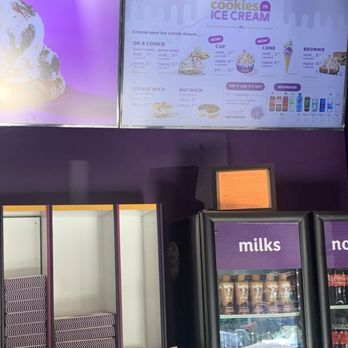 Insomnia Cookies - Menu board - Desserts Near Me - Davis, California