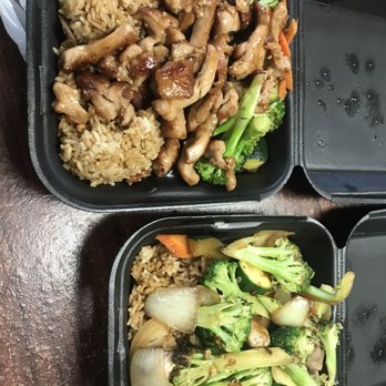 hana teppanyaki - Chicken and D1. Hibachi Mixed Vegetable with Fried Rice - Japanese Near Me - Compton, California