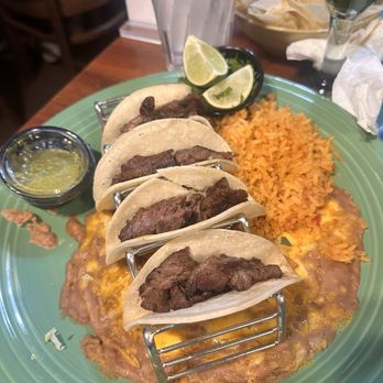 Manuel's Mexican Restaurant - steak chimichurri tacos - Mexican Near Me - Glendale, Arizona