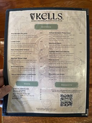 Menu photo 4 Kells Irish Restaurant & Bar Seattle, WA Menu photo 4 Kells Irish Restaurant & Bar Seattle, WA