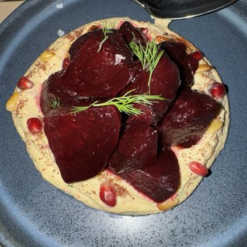 LÝRA - Hummus & Charred Beets - Greek Near Me - Chicago, Illinois LÝRA - Hummus & Charred Beets - Greek Near Me - Chicago, Illinois