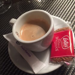 Le Marseillais - A little espresso and cookie to finish off our decadent meal.