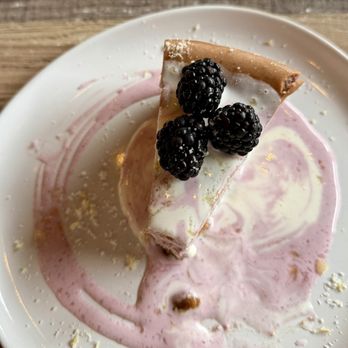 Revelry - Honey Blackberry Lavender Cheesecake - Wine Bars Near Me - Bozeman, Montana Revelry - Honey Blackberry Lavender Cheesecake - Wine Bars Near Me - Bozeman, Montana