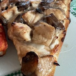 Chicken Marsala Pizza Slice