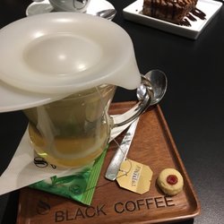 Black Coffee - Café, chá e brownie no Black Coffee