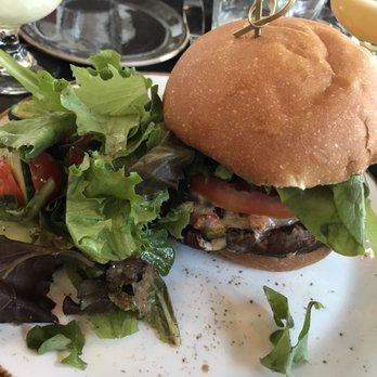 Woodblock - Sw Stuffed Portobello Sandwich with side salad - Cocktail Bars Near Me - Redmond, Washington Woodblock - Sw Stuffed Portobello Sandwich with side salad - Cocktail Bars Near Me - Redmond, Washington