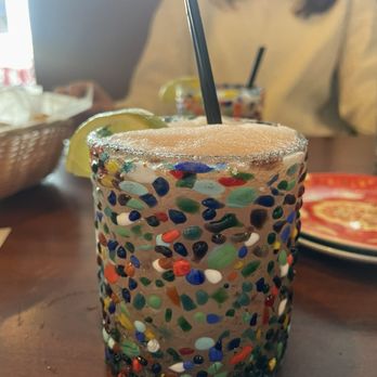 Casa de Tres Reyes - Frozen Strawberry Margarita - Mexican Near Me - Des Peres, Missouri