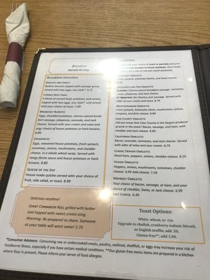 Menu photo 7 Six Chicks Scratch Kitchen South Haven, MI