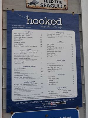 Menu photo 2 Hooked Montauk, NY